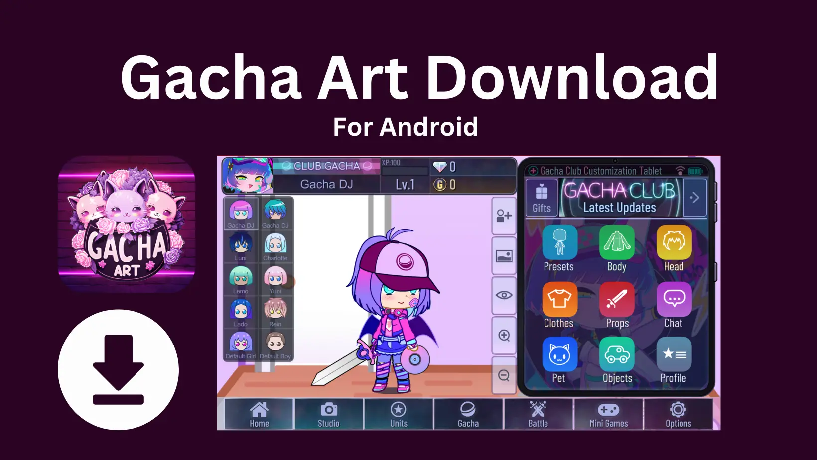 Gacha Art MOD APK Explained: Supercharge Your Character Design